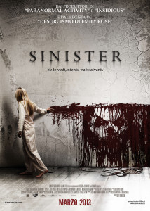 Poster SINISTER - KochMedia - marzo 2013