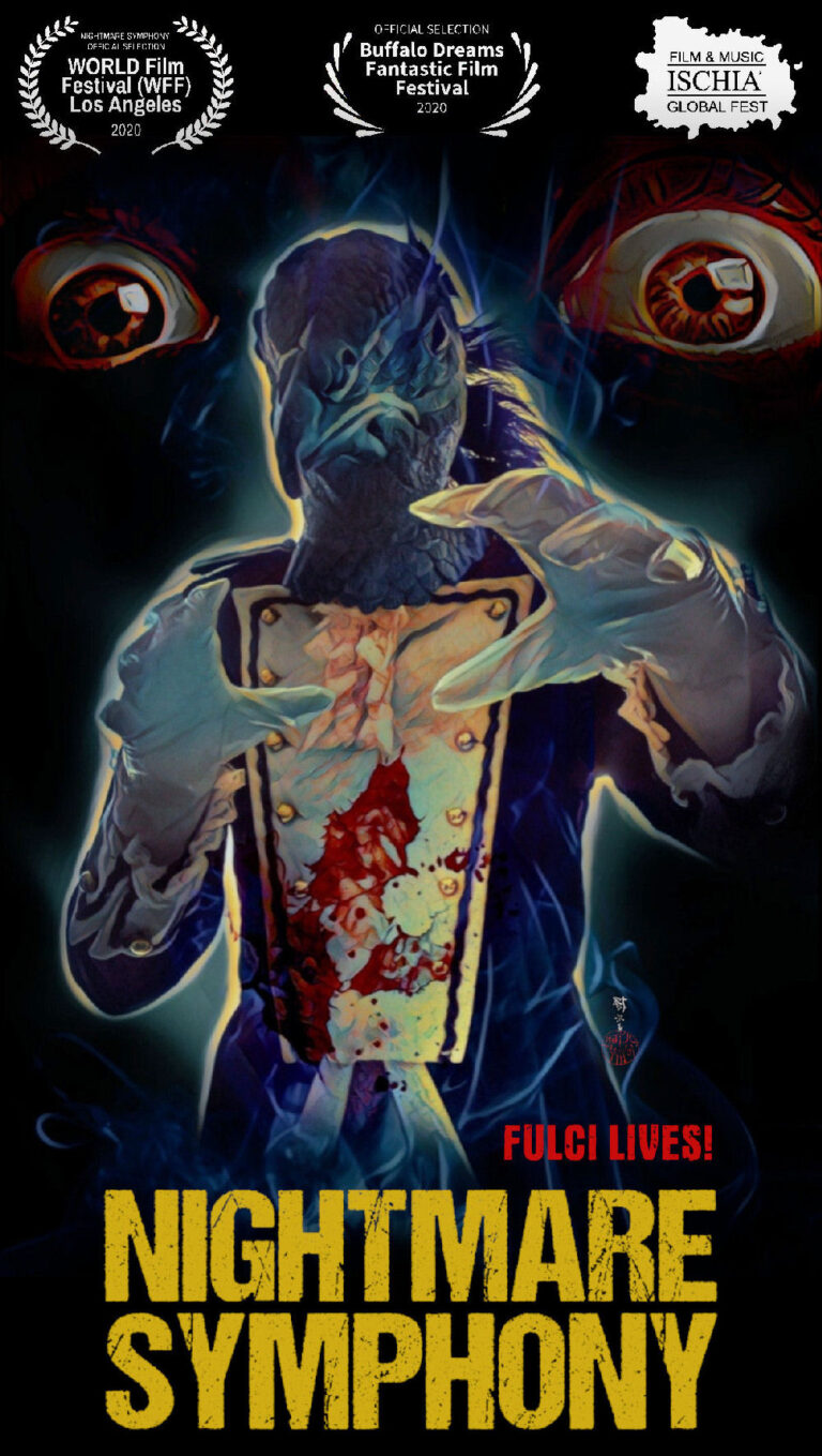 Nightmare Symphony il nuovo poster del film che omaggia Lucio Fulci